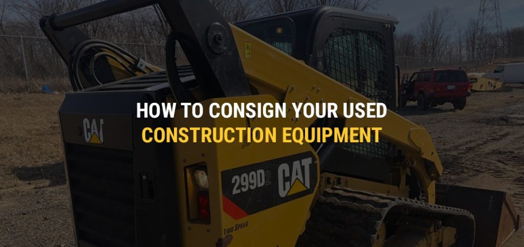 How to Consign Your Equipment